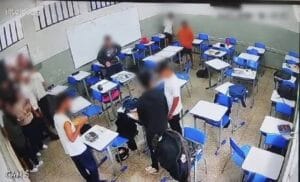 Briga generalizada em escola estadual de Pires do Rio, gerou momentos de grande tensão